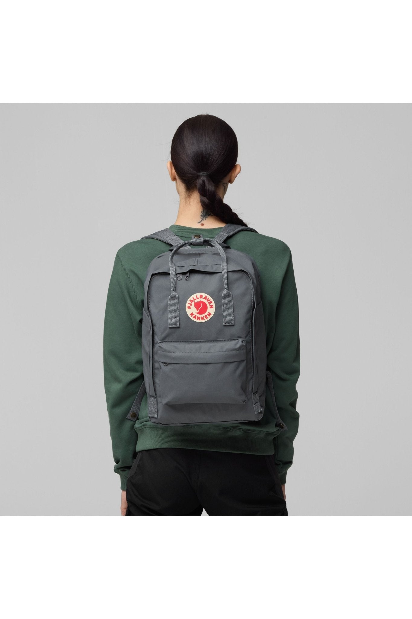 Fjallraven Kanken Laptop 15" - Graphite van Fjallraven | Kids Conceptstore Le Fanfare