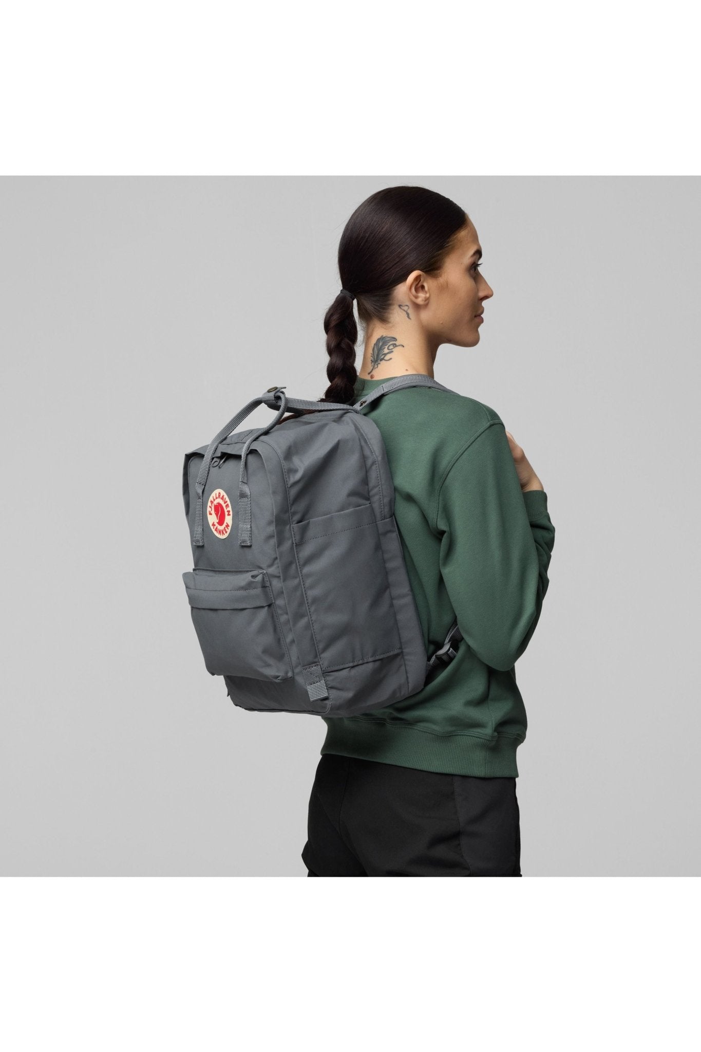 Fjallraven Kanken Laptop 15" - Graphite van Fjallraven | Kids Conceptstore Le Fanfare