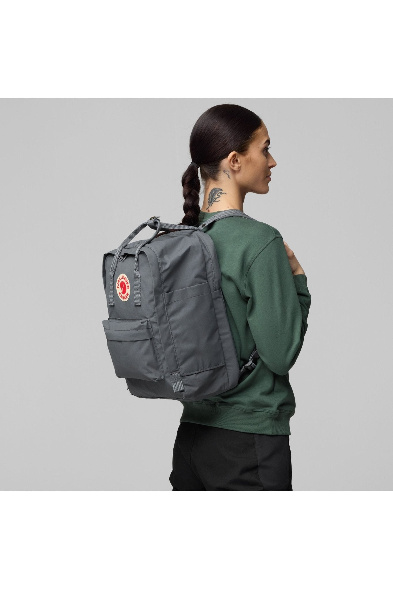 Fjallraven Kanken Laptop 15" - Graphite van Fjallraven | Kids Conceptstore Le Fanfare