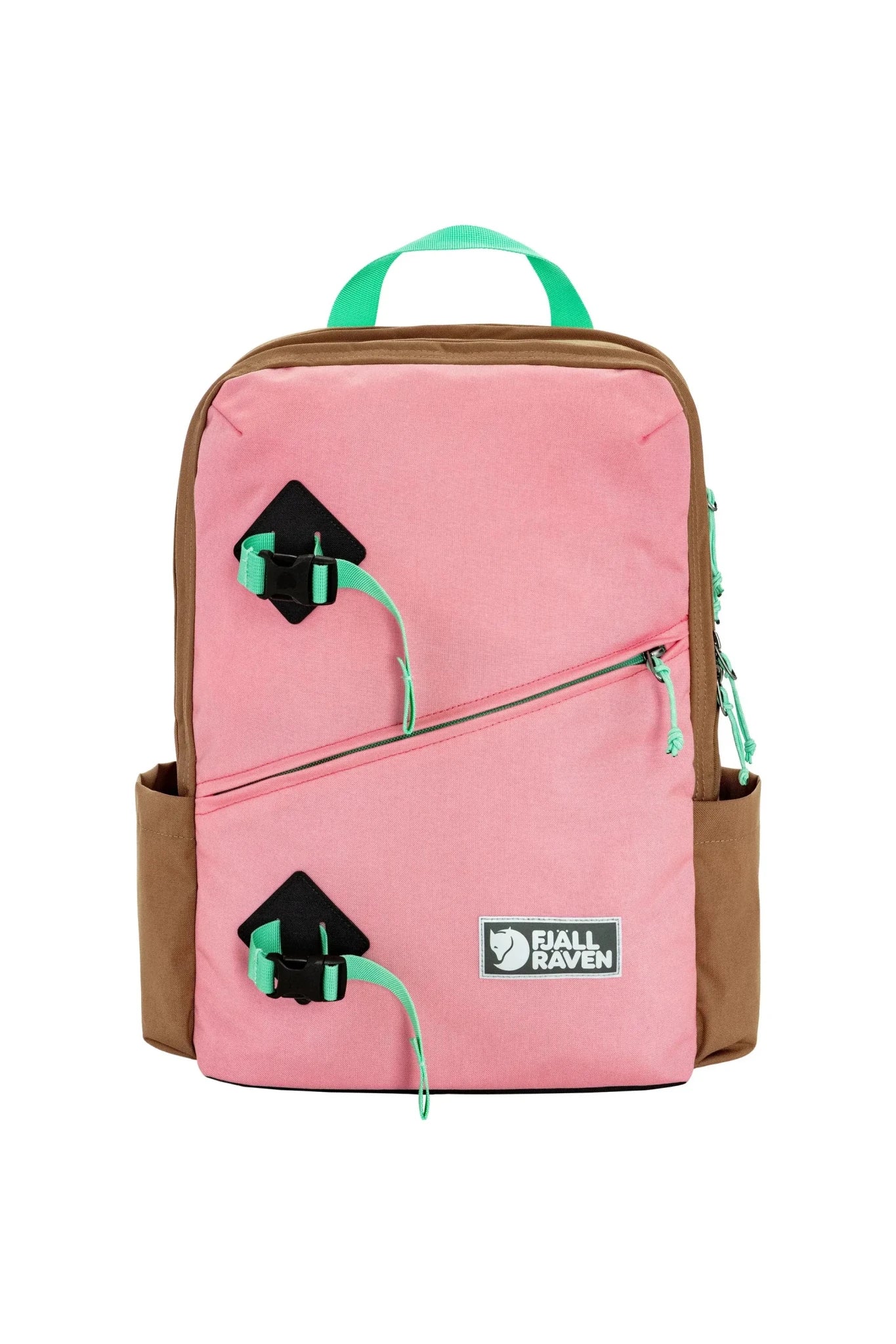 Fjallraven Vardag Backpack 17 - Poppy Pink-Khaki Dust van Fjallraven | Kids Conceptstore Le Fanfare