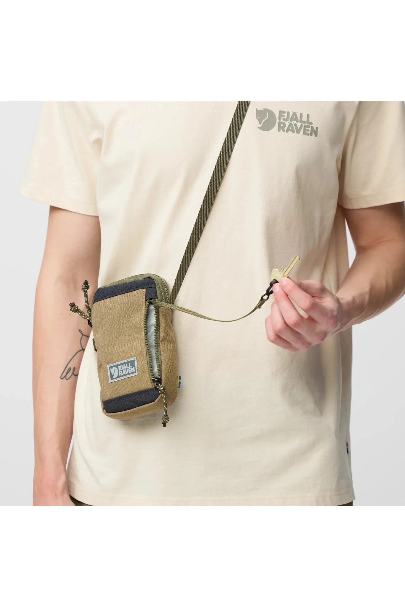 Fjallraven Vardag Pocket Small - Green-Clay van Fjallraven | Kids Conceptstore Le Fanfare