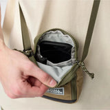 Fjallraven Vardag Pocket Small - Poppy Pink-Khaki Dust van Fjallraven | Kids Conceptstore Le Fanfare