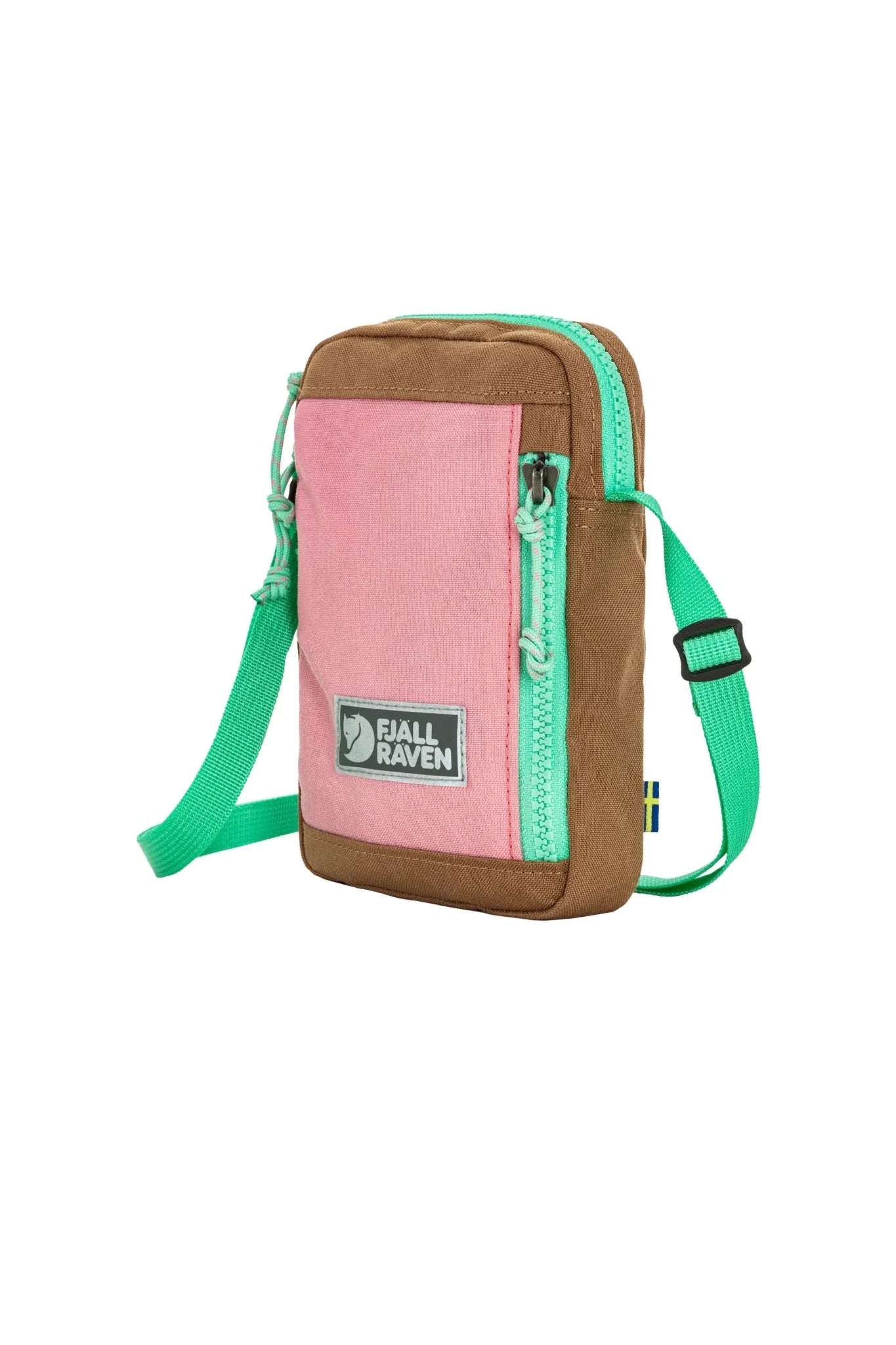 Fjallraven Vardag Pocket Small - Poppy Pink-Khaki Dust van Fjallraven | Kids Conceptstore Le Fanfare