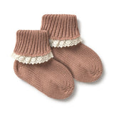 Fleur knitted socks - bloom van Li&me | Kids Conceptstore Le Fanfare