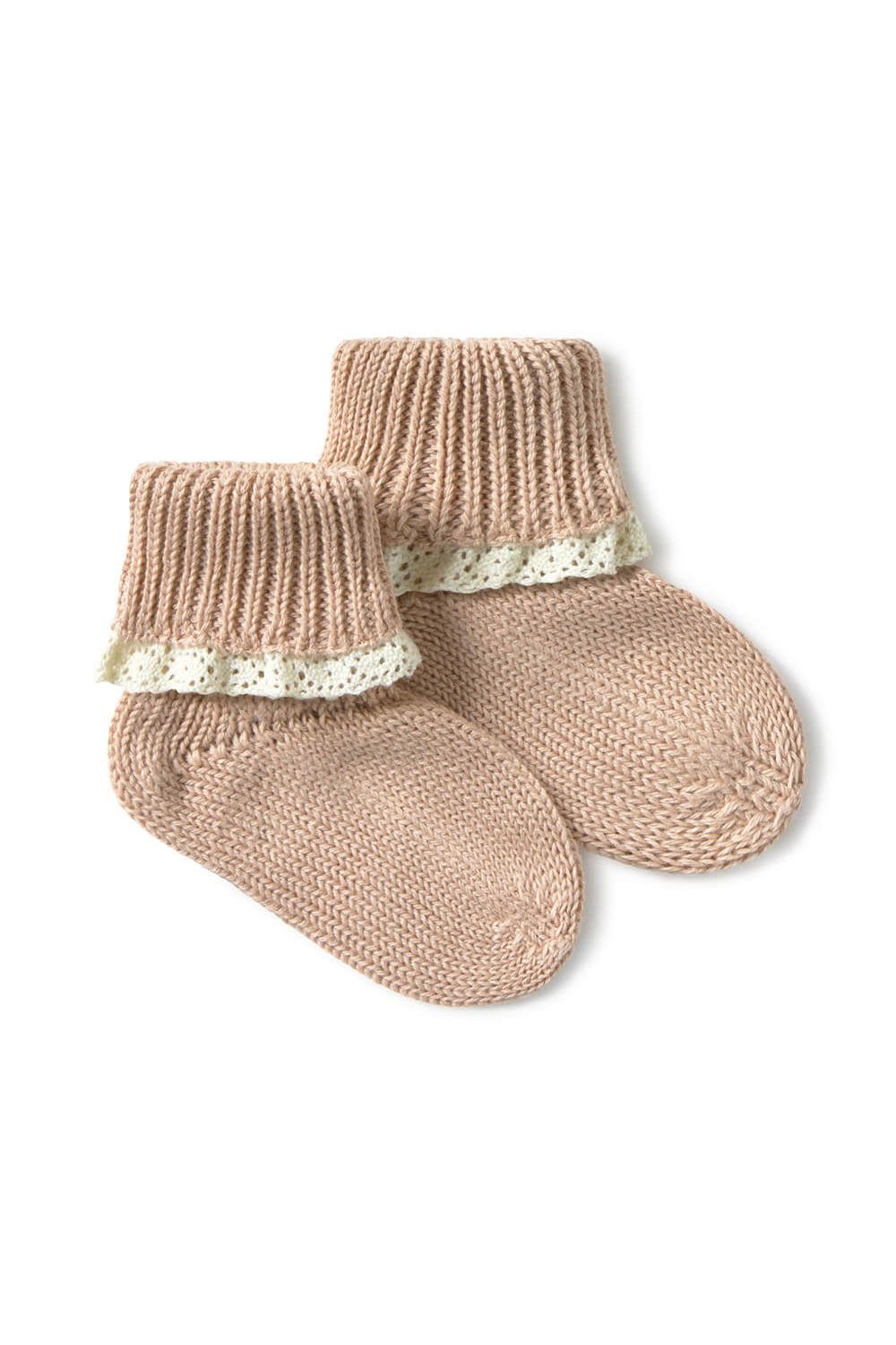Fleur knitted socks - candy van Li&me | Kids Conceptstore Le Fanfare