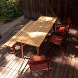 Flip-up Chair - Oxide Red van Weltevree | Kids Conceptstore Le Fanfare