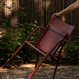 Flip-up Chair - Oxide Red