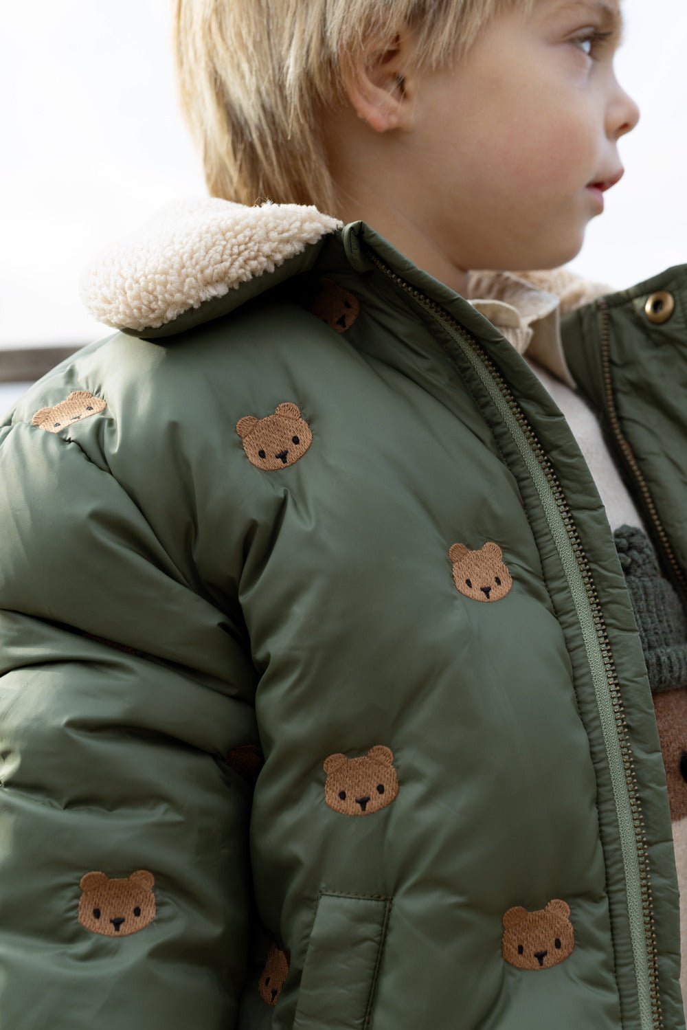 Florus Jacket | Bears - Thyme van Donsje Amsterdam | Kids Conceptstore Le Fanfare