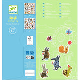 Fluffy friends - Stickers van Djeco | Kids Conceptstore Le Fanfare