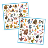 Fluffy friends - Stickers van Djeco | Kids Conceptstore Le Fanfare