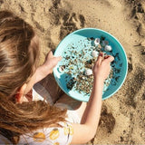Flying Disc + Sand Sifter Vintage Blue van QUUT | Kids Conceptstore Le Fanfare