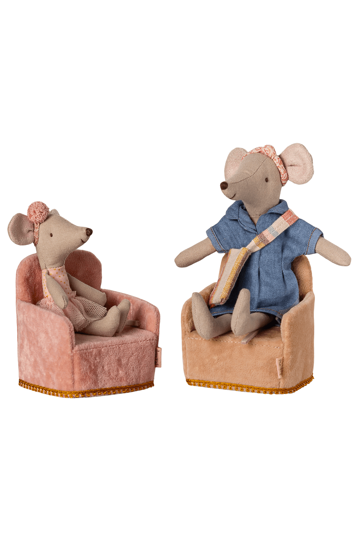 Folding Chair, Mouse - Rose van Maileg | Kids Conceptstore Le Fanfare