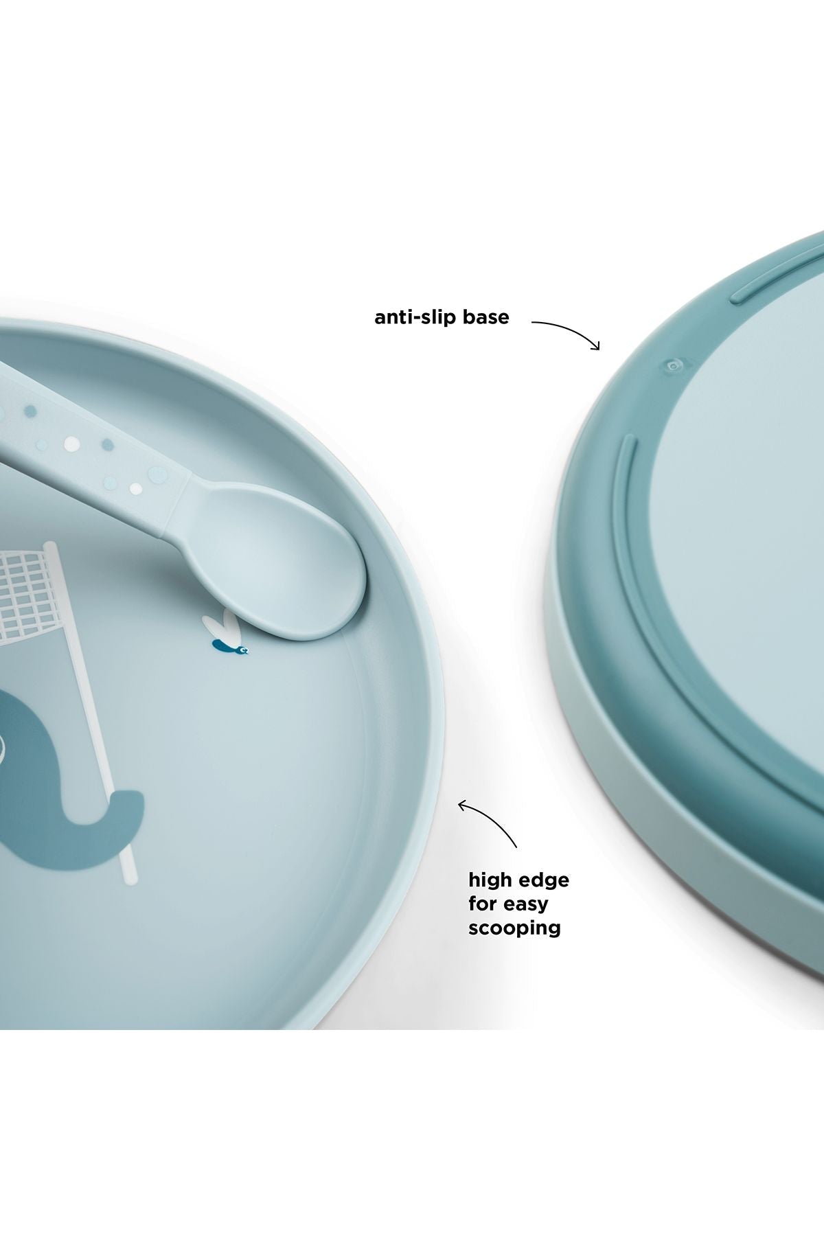 Foodie plate | Elphee - Blue van Done by Deer | Kids Conceptstore Le Fanfare