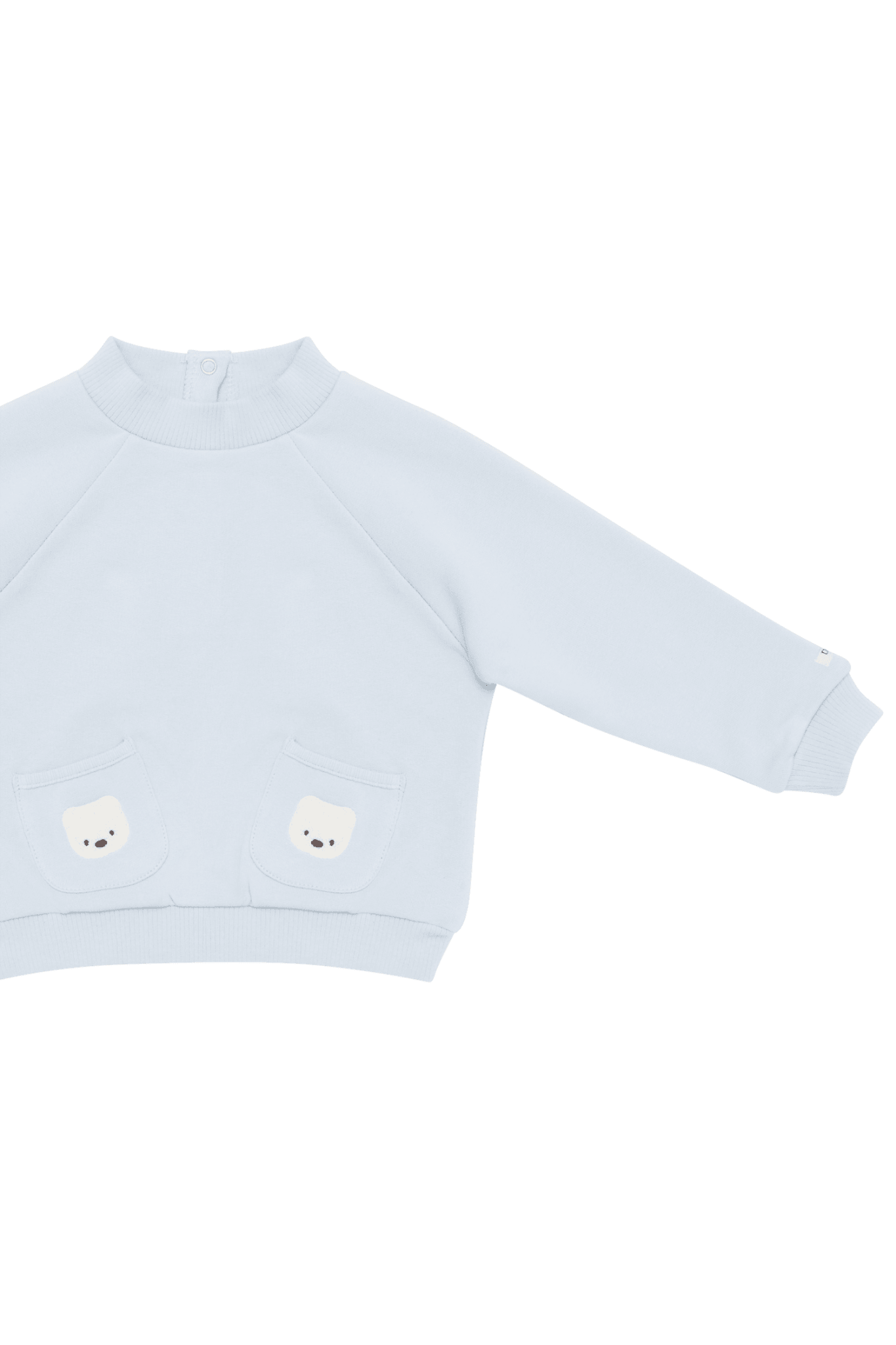 Foppe Sweater | Polar Bears - Ice Blue van Donsje Amsterdam | Kids Conceptstore Le Fanfare