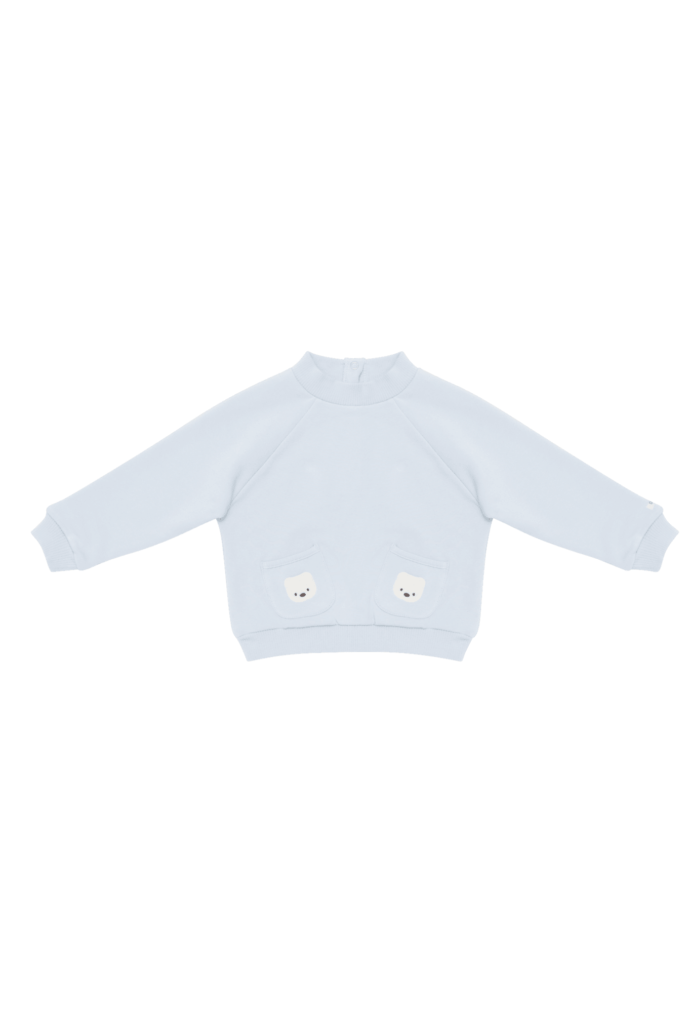 Foppe Sweater | Polar Bears - Ice Blue van Donsje Amsterdam | Kids Conceptstore Le Fanfare