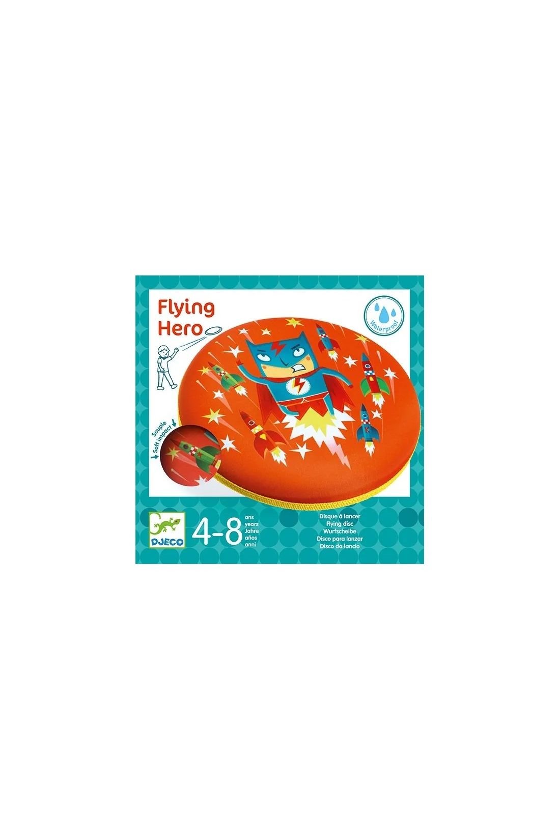 Frisbee - Flying Hero van Djeco | Kids Conceptstore Le Fanfare