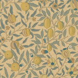 Fruit Wallpaper - Blue Gold & Brown van Morris & Co | Kids Conceptstore Le Fanfare