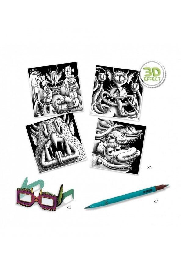 Funny Freaks - Knutselset van Djeco | Kids Conceptstore Le Fanfare