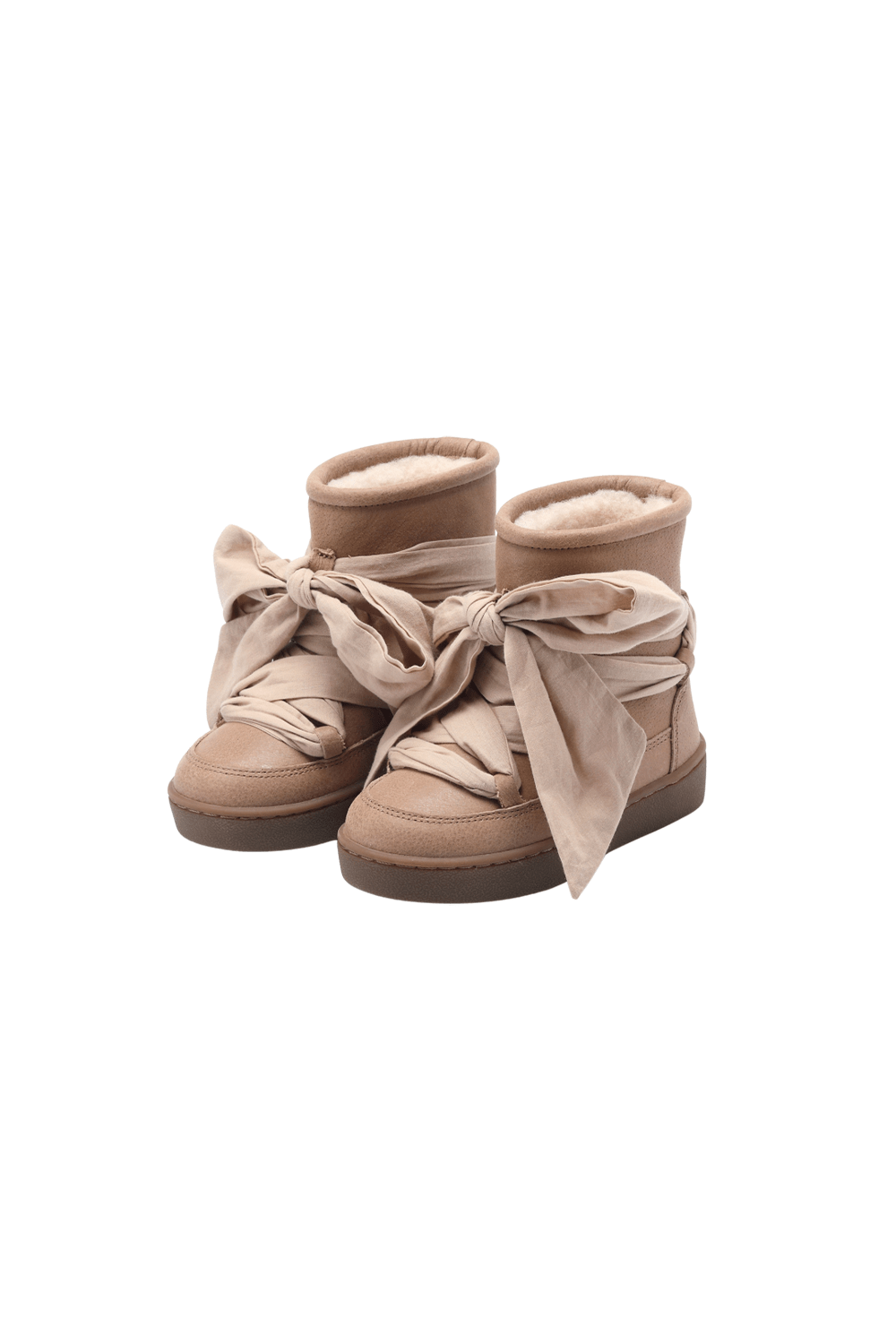 Ganza Boots - Hazelnut Leather van Donsje Amsterdam | Kids Conceptstore Le Fanfare