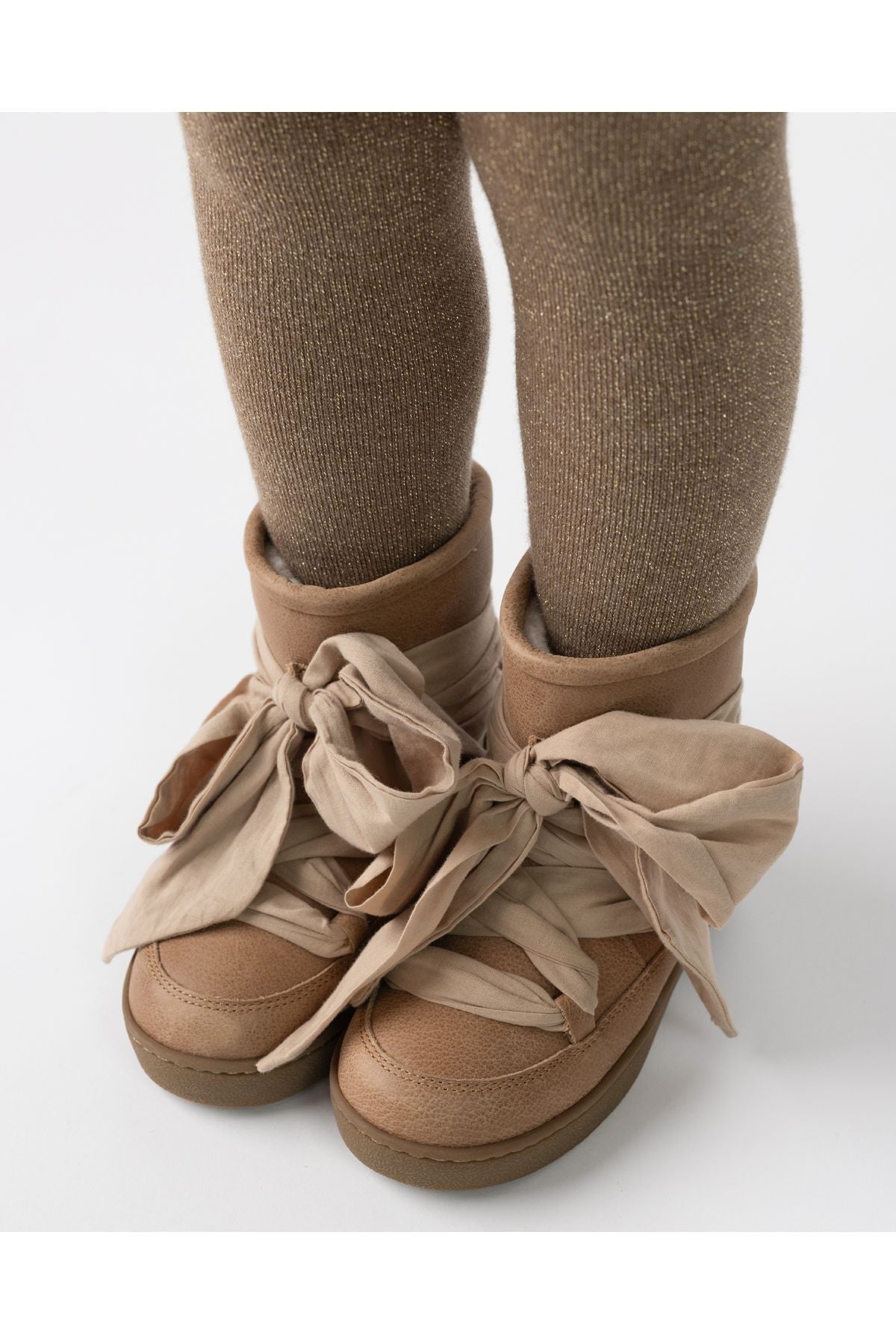 Ganza Boots - Hazelnut Leather van Donsje Amsterdam | Kids Conceptstore Le Fanfare