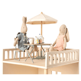 Garden Set. Table W. Chair And Bench van Maileg | Kids Conceptstore Le Fanfare