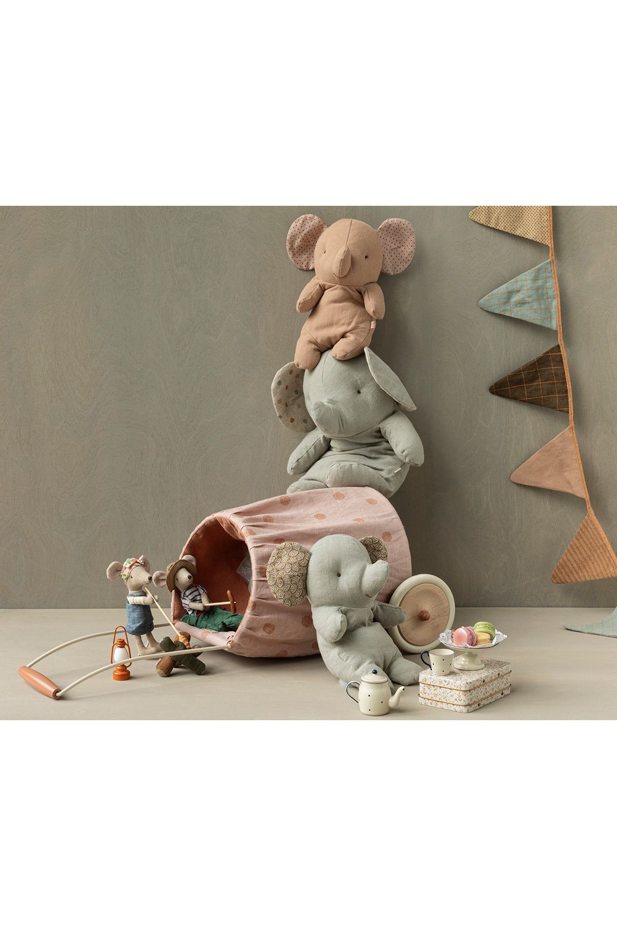 Garland - Ocher van Maileg | Kids Conceptstore Le Fanfare