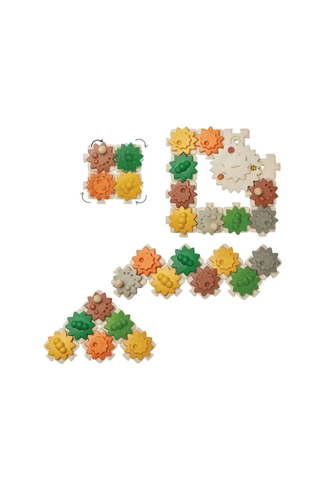 Gears & Puzzles van Plan Toys | Kids Conceptstore Le Fanfare
