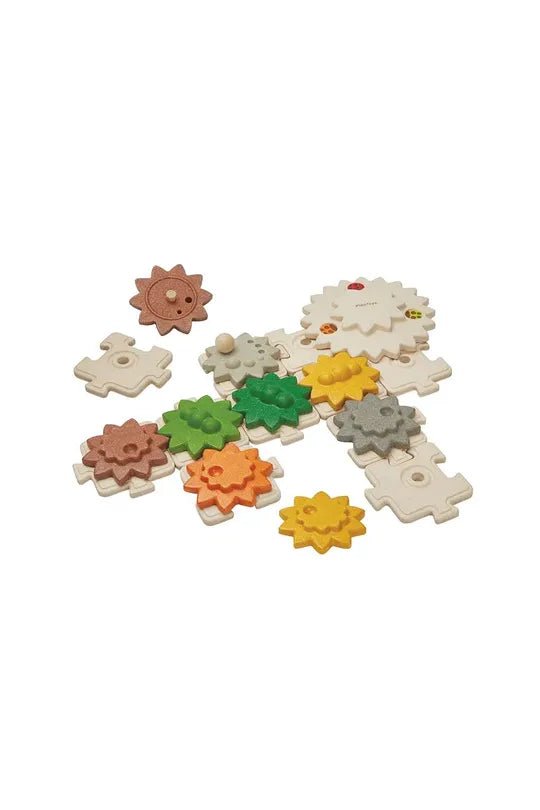 Gears & Puzzles van Plan Toys | Kids Conceptstore Le Fanfare
