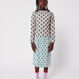 Geometric Scacs all over T-shirt Offwhite van Bobo Choses | Kids Conceptstore Le Fanfare