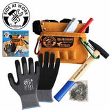 Gereedschapsriem mini met handschoenen van Kids At Work | Kids Conceptstore Le Fanfare