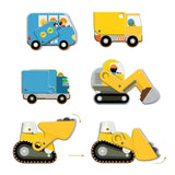 Giant Puzzle - Construction site - 17 pieces van Djeco | Kids Conceptstore Le Fanfare