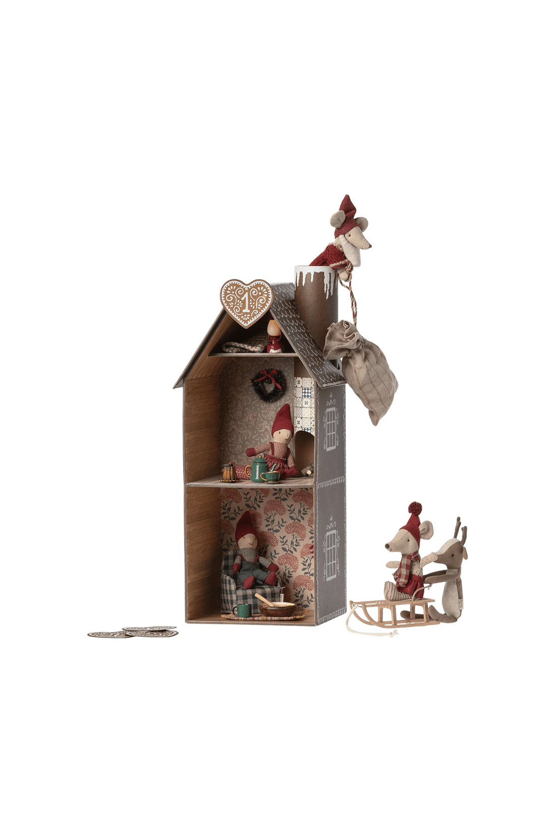 Gingerbread House, Mouse van Maileg | Kids Conceptstore Le Fanfare