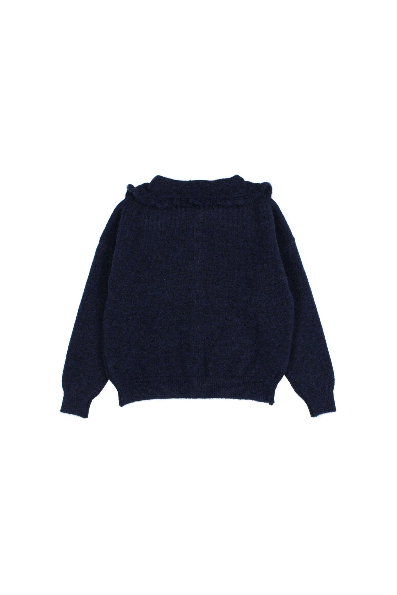 Girly cardigan - Navy van Búho | Kids Conceptstore Le Fanfare