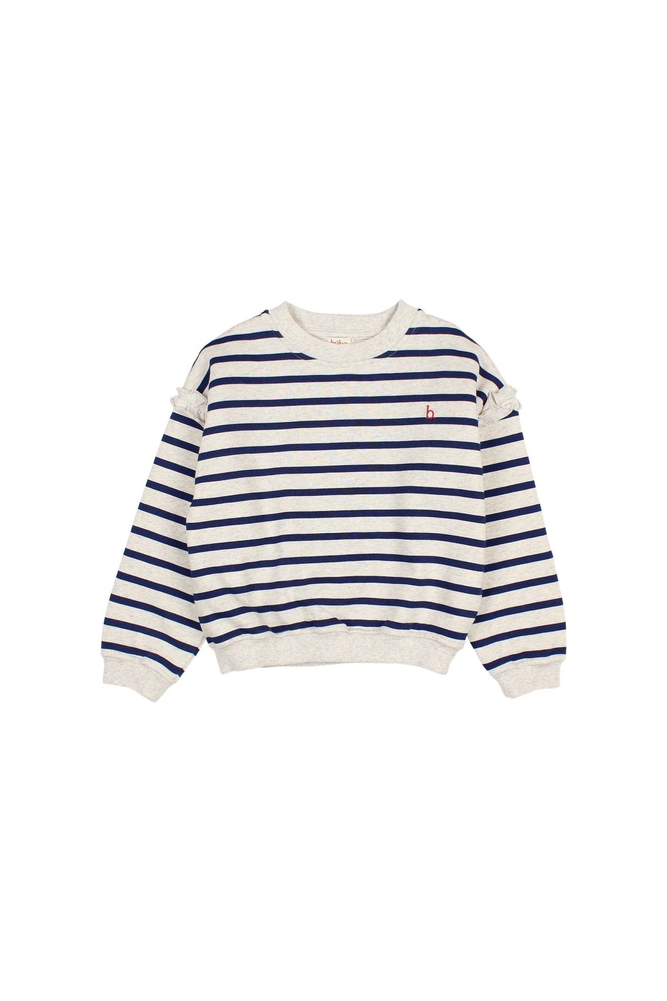 Girly sailor sweatshirt - Marine van Búho | Kids Conceptstore Le Fanfare