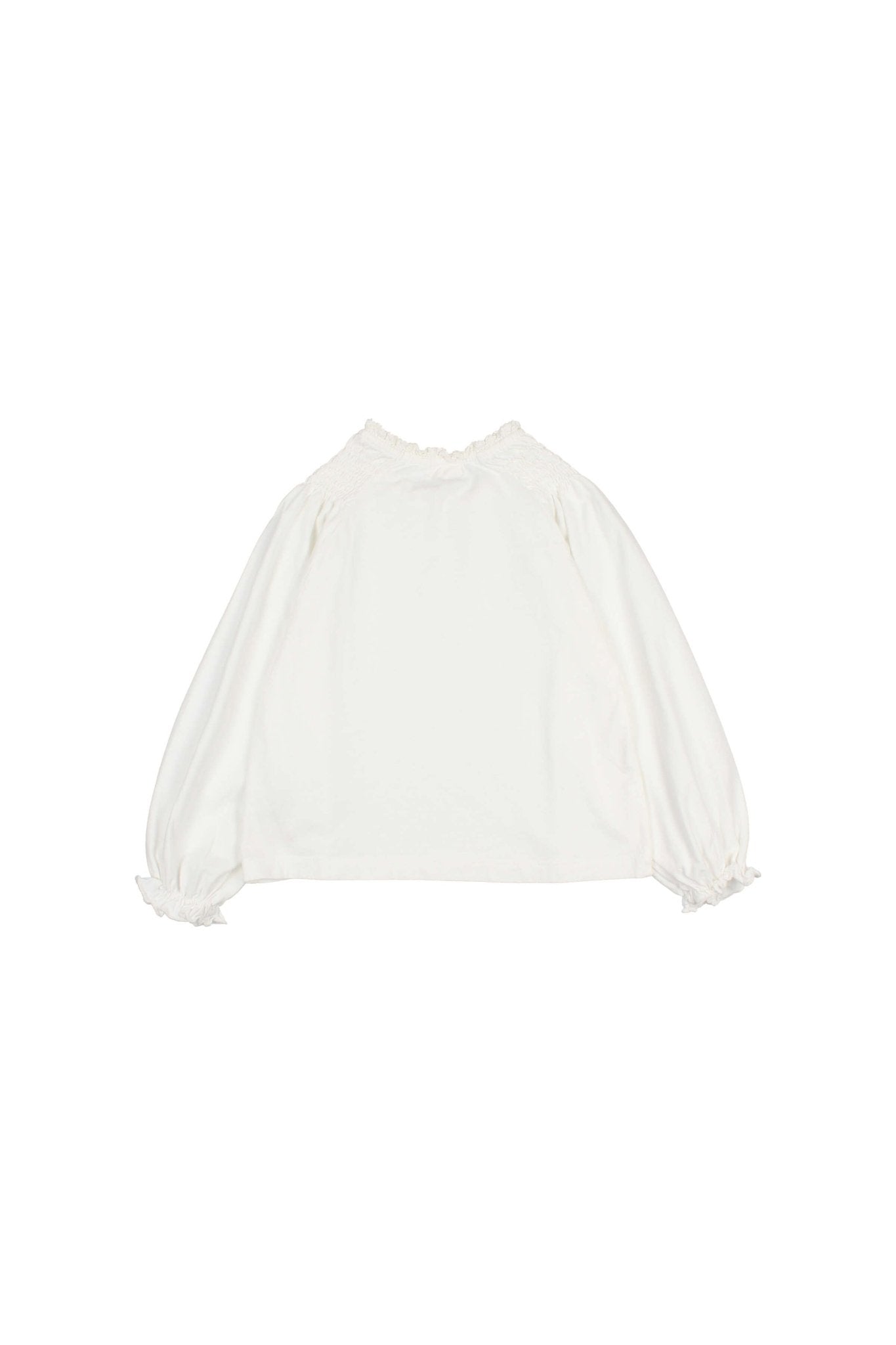 Girly t-shirt - Off white van Búho | Kids Conceptstore Le Fanfare
