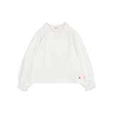 Girly t-shirt - Off white van Búho | Kids Conceptstore Le Fanfare