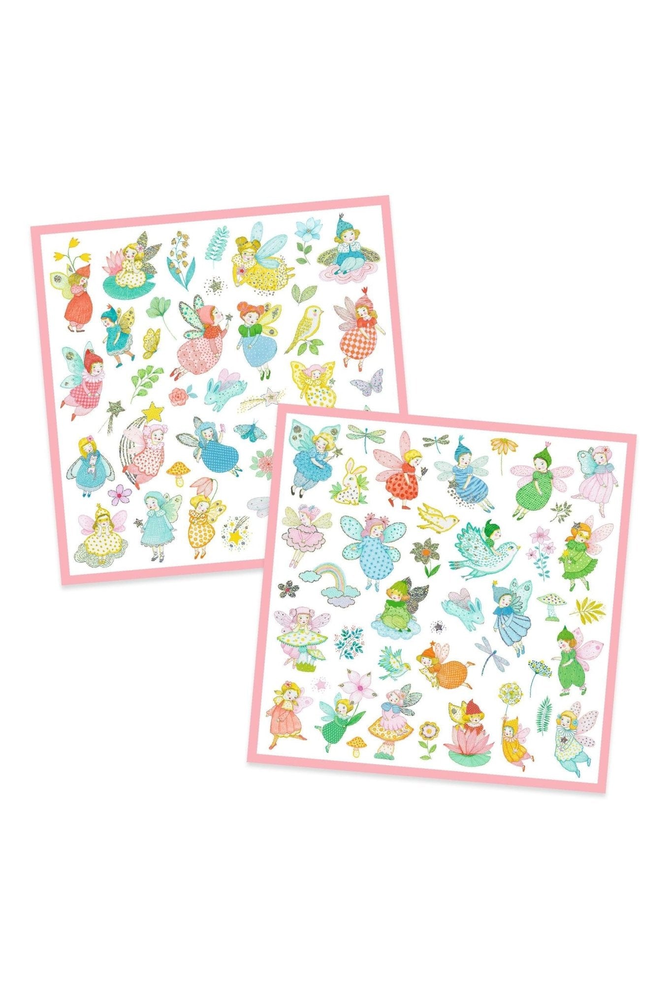 Glinsterende feeën - Stickers van Djeco | Kids Conceptstore Le Fanfare
