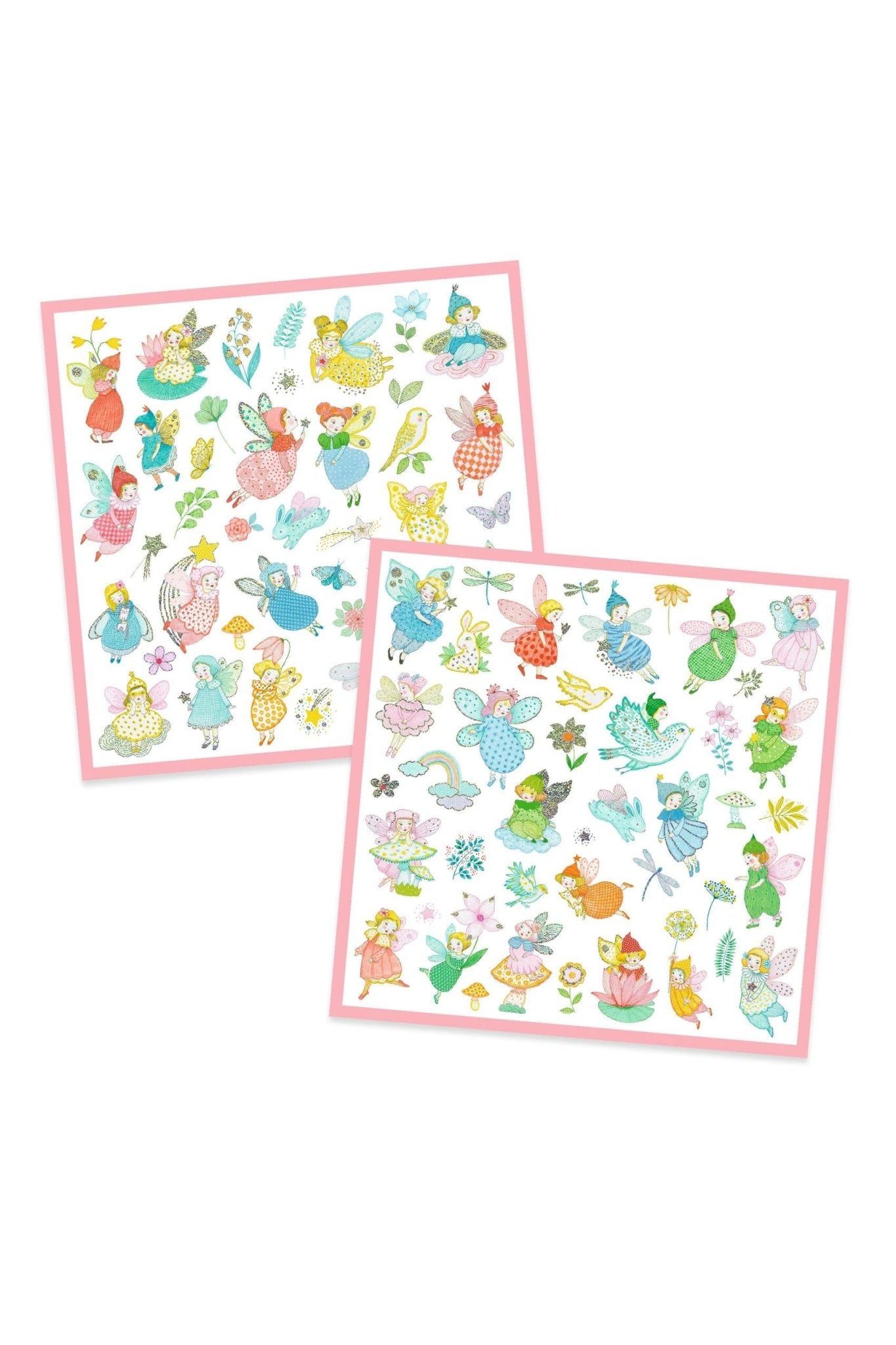 Glinsterende feeën - Stickers van Djeco | Kids Conceptstore Le Fanfare