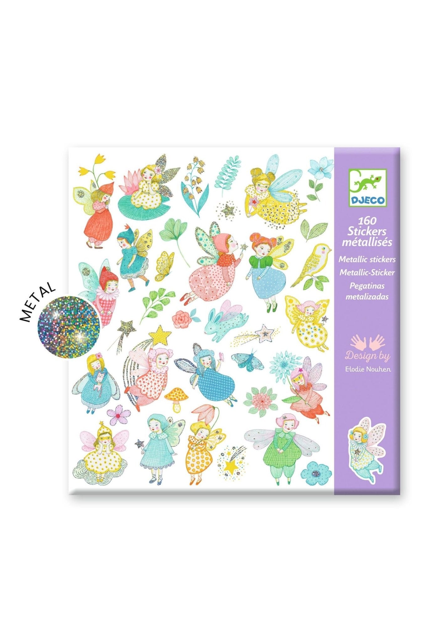 Glinsterende feeën - Stickers van Djeco | Kids Conceptstore Le Fanfare