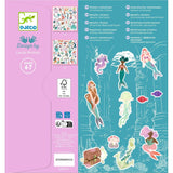 Glinsterende zeemeerminnen - Stickers van Djeco | Kids Conceptstore Le Fanfare