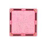 Glitter Tiles Pack Transparent / Pink | 16 stuks van Cleverclixx | Kids Conceptstore Le Fanfare