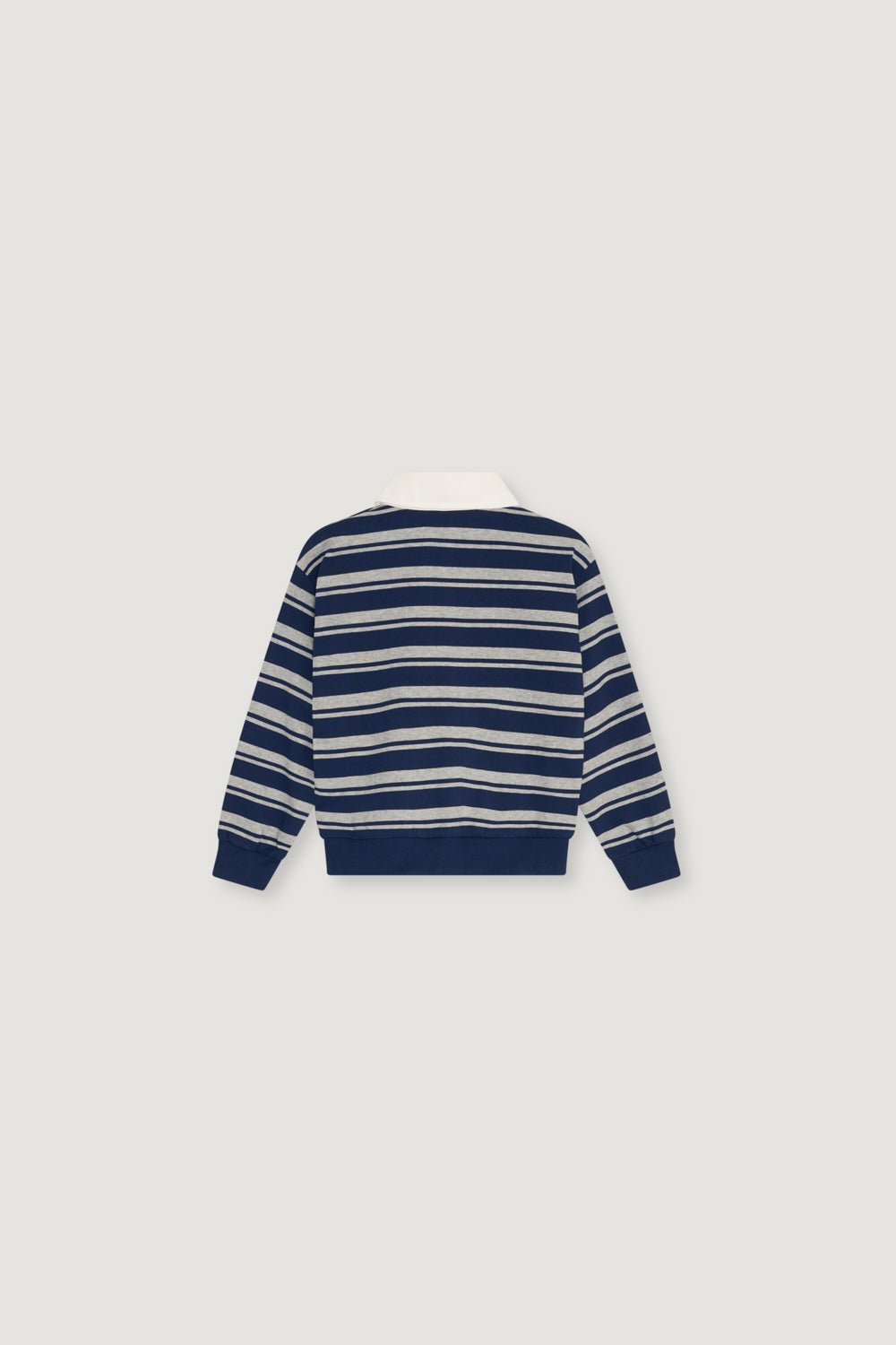 Glowee Polo Black Iris Stripe van The New Society | Kids Conceptstore Le Fanfare