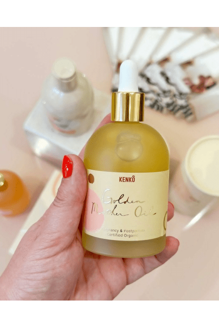 Golden Mother Oil van Kenkô Skincare | Kids Conceptstore Le Fanfare