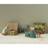Grandma and Grandpa mice in cigarbox van Maileg | Kids Conceptstore Le Fanfare