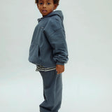 Track Pants Blue Grey