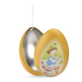 Groot geel metalen ei - La Grande famille van Moulin Roty | Kids Conceptstore Le Fanfare