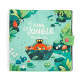 Groot textiel activiteitenboek - Dans la jungle van Moulin Roty | Kids Conceptstore Le Fanfare