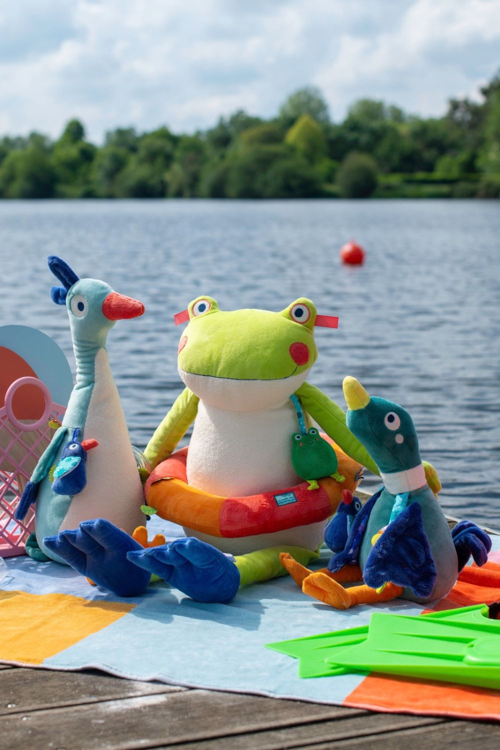 Grote activiteitenreiger - La mare aux grenouilles van Moulin Roty | Kids Conceptstore Le Fanfare