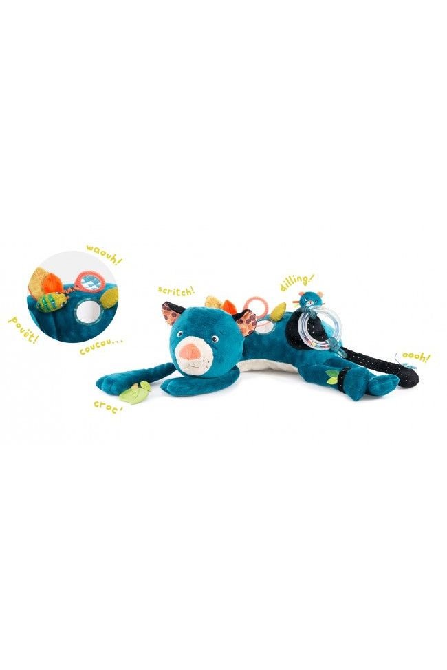 Grote Zimba Activiteitenknuffel Dans La Jungle van Moulin Roty | Kids Conceptstore Le Fanfare
