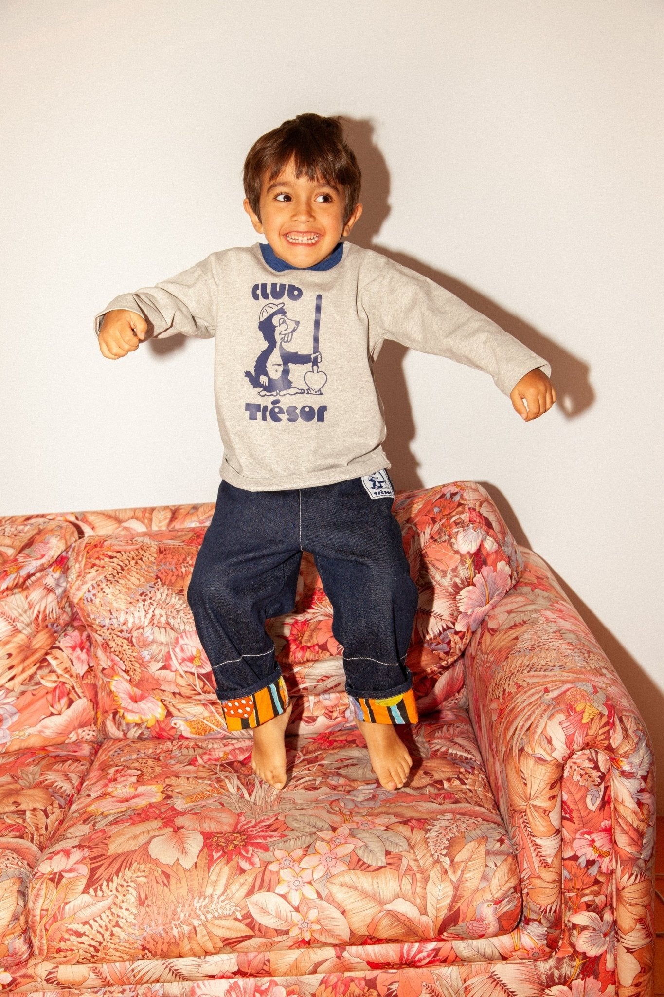 Growing Pants - Fruity Denim van Club Trésor | Kids Conceptstore Le Fanfare